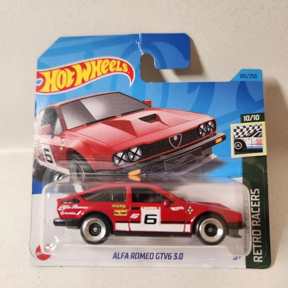 Hot Wheels Alfa Romeo GTV6 3.0 Retro Racers 10/10 Red 185/250 EASTER BASKET GIFT